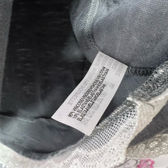 Valege dress grey white ruffle detail bow tie up lace ruffle frills cute y2k - Picture 8 of 9